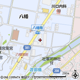 静岡県藤枝市八幡221周辺の地図