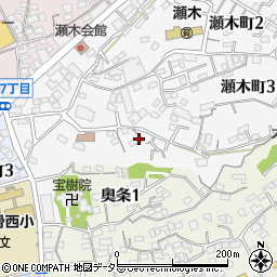 愛知県常滑市瀬木町1丁目137周辺の地図