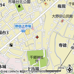 愛知県新城市市場台2丁目4-29周辺の地図