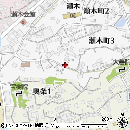 愛知県常滑市瀬木町1丁目161周辺の地図