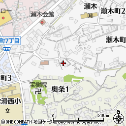 愛知県常滑市瀬木町1丁目122周辺の地図