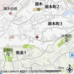 愛知県常滑市瀬木町1丁目160周辺の地図