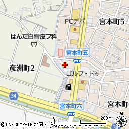 セブンイレブン半田宮本町店周辺の地図