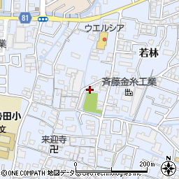 京都府宇治市伊勢田町若林51周辺の地図