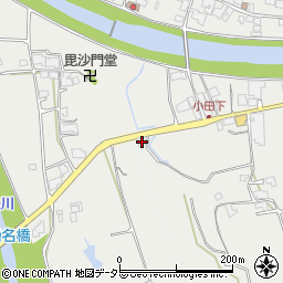 兵庫県小野市小田町1908周辺の地図