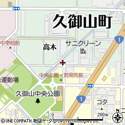廣瀬鈑金工業株式会社久御山工場周辺の地図