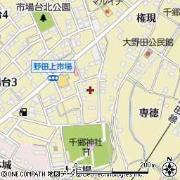 愛知県新城市市場台2丁目4-30周辺の地図