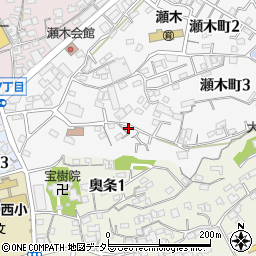 愛知県常滑市瀬木町1丁目139周辺の地図
