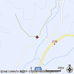 愛知県豊川市萩町下坪周辺の地図
