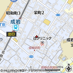 愛知県半田市栄町周辺の地図