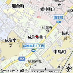 〒475-0848 愛知県半田市成岩本町の地図