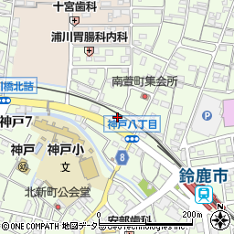 株式会社三洋開発　鈴鹿営業所周辺の地図