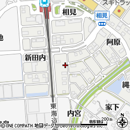 愛知県額田郡幸田町相見阿原122周辺の地図
