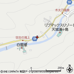 静岡県伊豆市湯ケ島2655-8周辺の地図