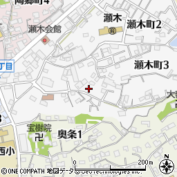 愛知県常滑市瀬木町1丁目146周辺の地図