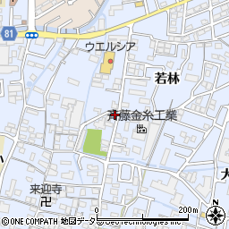 京都府宇治市伊勢田町若林38-8周辺の地図