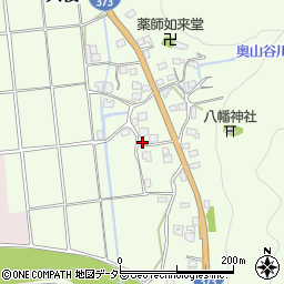 兵庫県赤穂郡上郡町大枝635周辺の地図