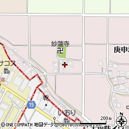 京都府久世郡久御山町島田観音田周辺の地図
