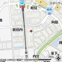 愛知県額田郡幸田町相見阿原120周辺の地図