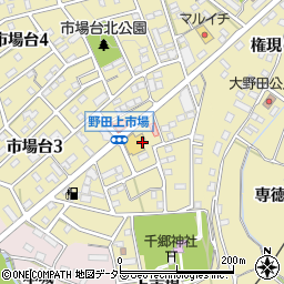 愛知県新城市市場台2丁目5周辺の地図