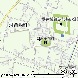 兵庫県小野市河合西町220周辺の地図