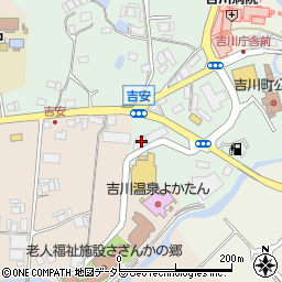 兵庫県三木市吉川町吉安219周辺の地図