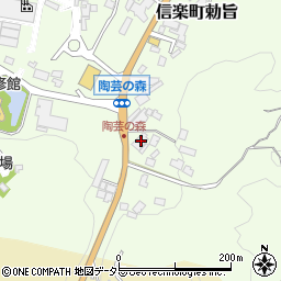 滋賀県甲賀市信楽町勅旨2377周辺の地図