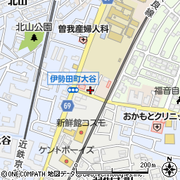 健伸堂薬局周辺の地図