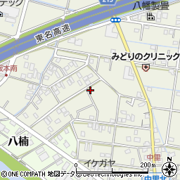 静岡県焼津市中里40周辺の地図