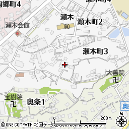 誠山陶園周辺の地図