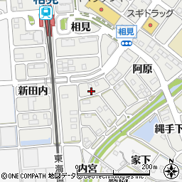 愛知県額田郡幸田町相見阿原151周辺の地図