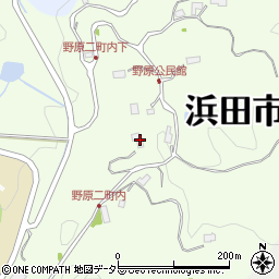 島根県浜田市野原町1637周辺の地図