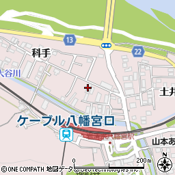 津屋商店周辺の地図