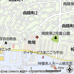 京都府宇治市小倉町奥畑47周辺の地図