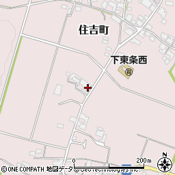 兵庫県小野市住吉町541周辺の地図