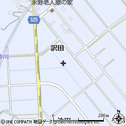 愛知県額田郡幸田町永野周辺の地図