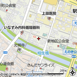 兵庫県三田市中町3周辺の地図