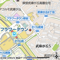 コーヨースーパー西山三田店周辺の地図