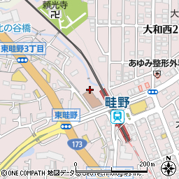 兵庫県川西市東畦野2丁目8周辺の地図