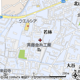 京都府宇治市伊勢田町若林34周辺の地図