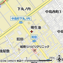 メガネ２１　南岡崎店周辺の地図