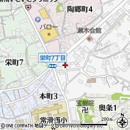 愛知県常滑市瀬木町1丁目7周辺の地図