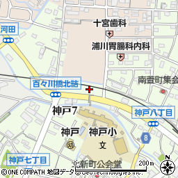 中川正春事務所周辺の地図