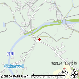 大阪府高槻市原2154周辺の地図