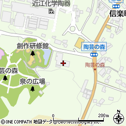 滋賀県甲賀市信楽町勅旨2200周辺の地図