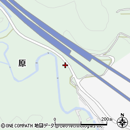 大阪府高槻市原3166周辺の地図