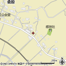 兵庫県三田市桑原535周辺の地図