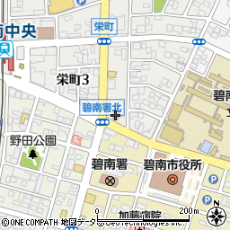 文化堂中央店周辺の地図