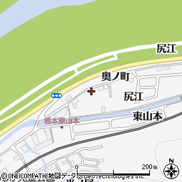 京都府八幡市橋本奥ノ町29周辺の地図