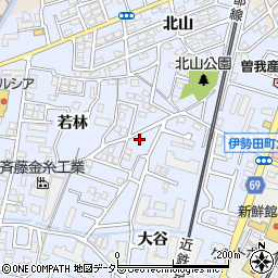 京都府宇治市伊勢田町若林9-50周辺の地図